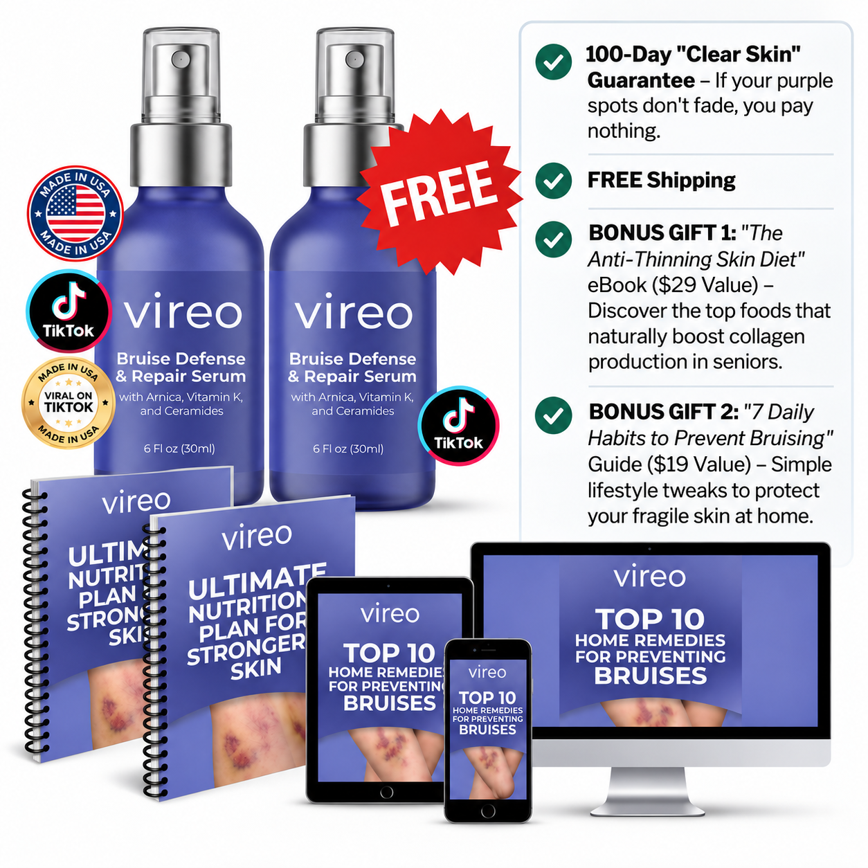Vireo Bruise Defense & Repair Serum